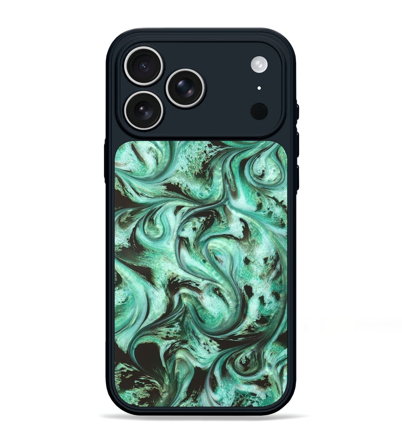 iPhone 17 Pro Max ResinArt Phone Case - Khai (Green, 830805)
