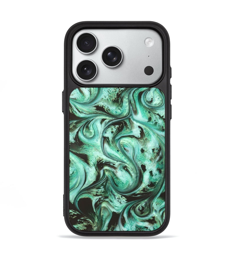 iPhone 18 Pro ResinArt Phone Case - Khai (Green, 830805)