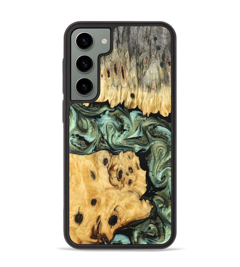Galaxy S23 Plus Wood Phone Case - Lona (Green, 830809)