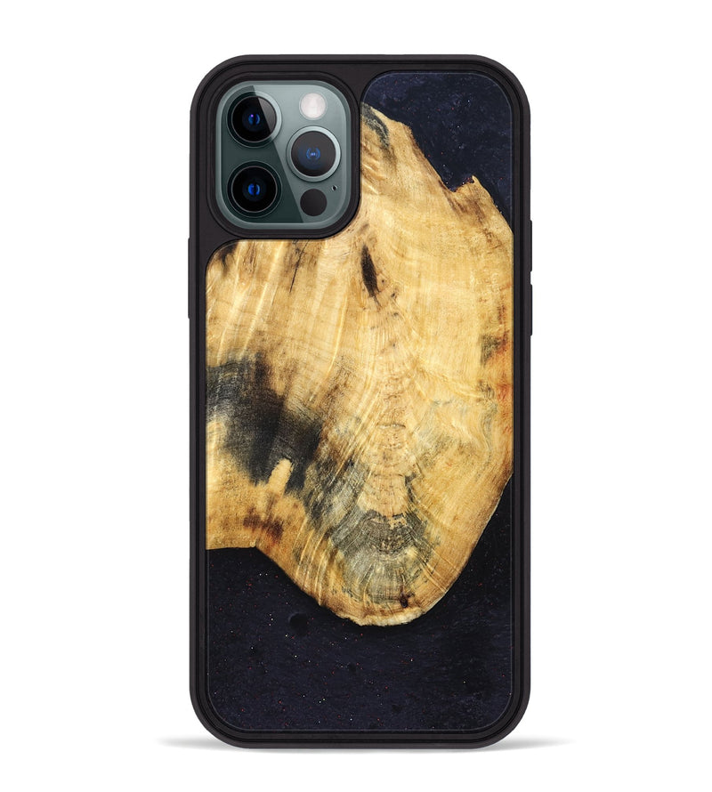 iPhone 12 Pro Max Wood Phone Case - Evelynn (Wood Burl, 830811)