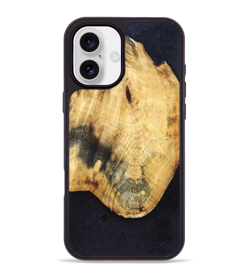 iPhone 16 Plus Wood Phone Case - Evelynn (Wood Burl, 830811)