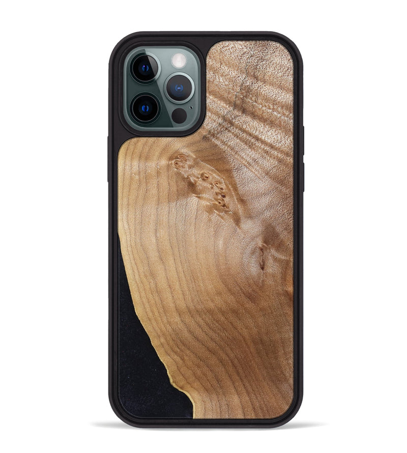 iPhone 12 Pro Max Wood Phone Case - Jesse (Wood Burl, 830813)