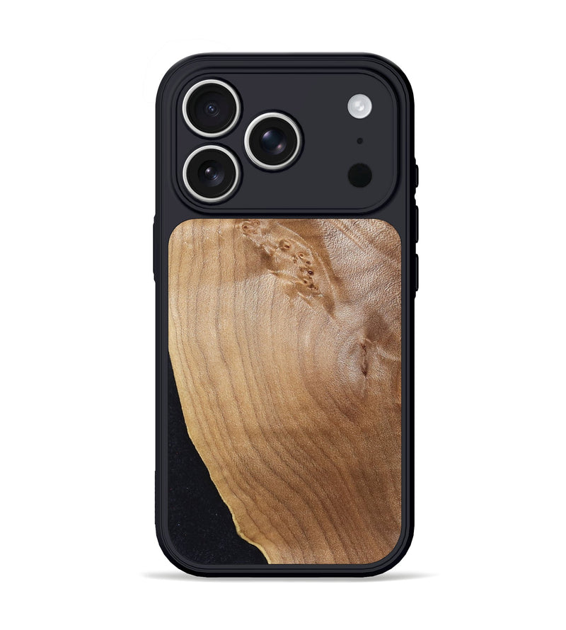 iPhone 17 Pro Wood Phone Case - Jesse (Wood Burl, 830813)