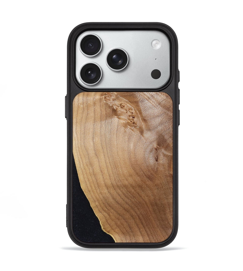 iPhone 18 Pro Wood Phone Case - Jesse (Wood Burl, 830813)