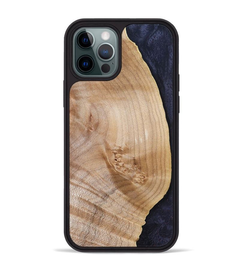 iPhone 12 Pro Max Wood Phone Case - Eric (Wood Burl, 830818)