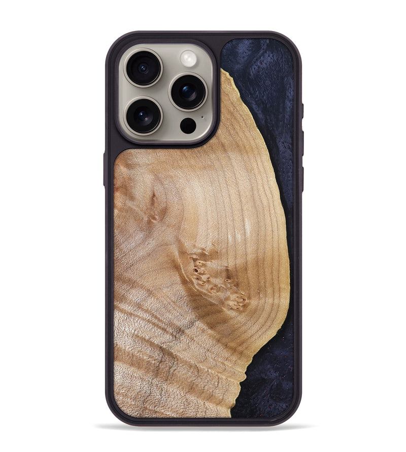 iPhone 15 Pro Max Wood Phone Case - Eric (Wood Burl, 830818)