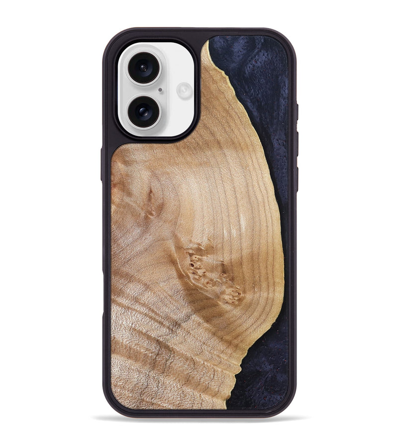 iPhone 16 Plus Wood Phone Case - Eric (Wood Burl, 830818)