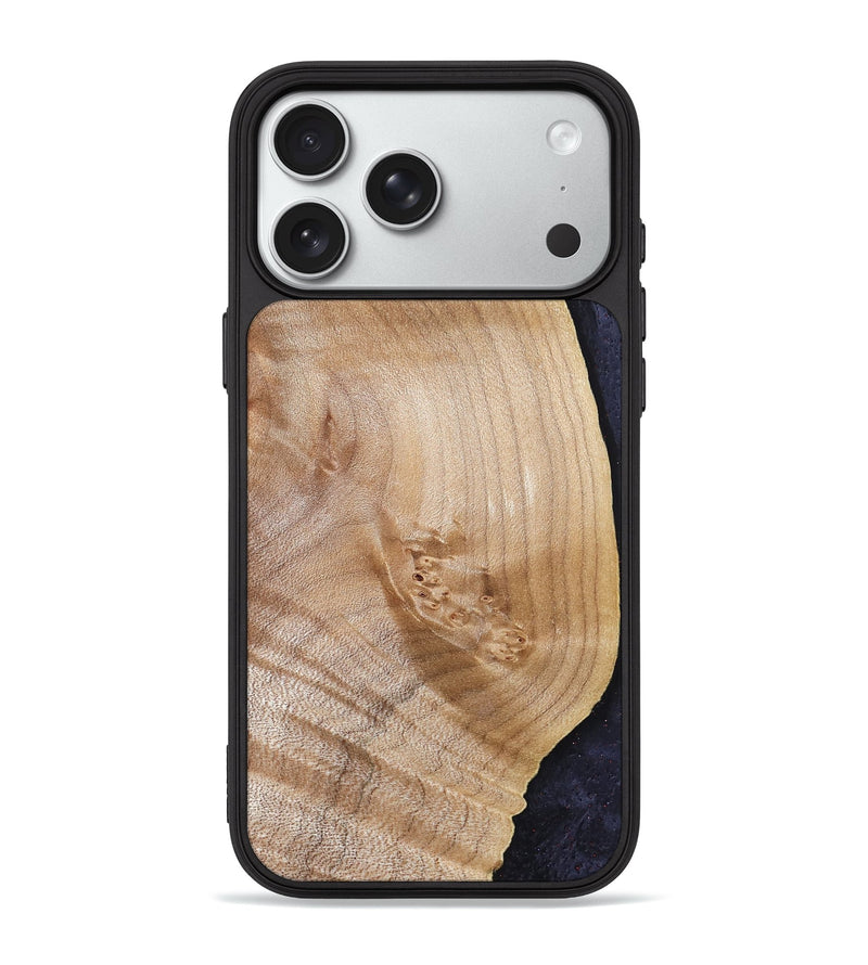 iPhone 18 Pro Max Wood Phone Case - Eric (Wood Burl, 830818)