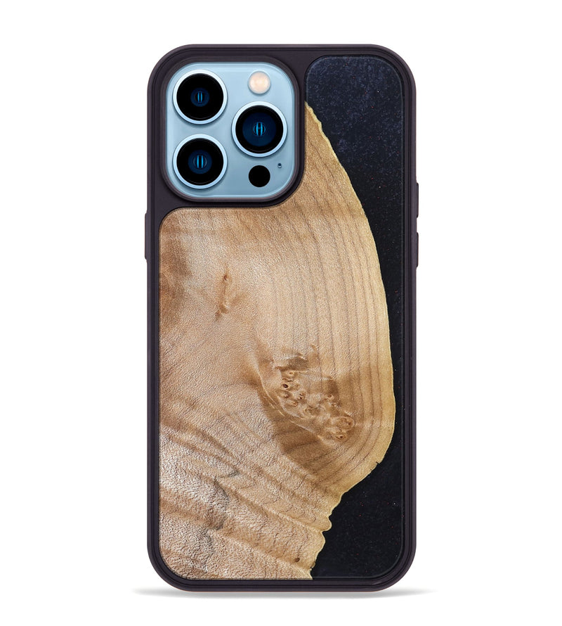 iPhone 14 Pro Max Wood Phone Case - Sharla (Wood Burl, 830820)