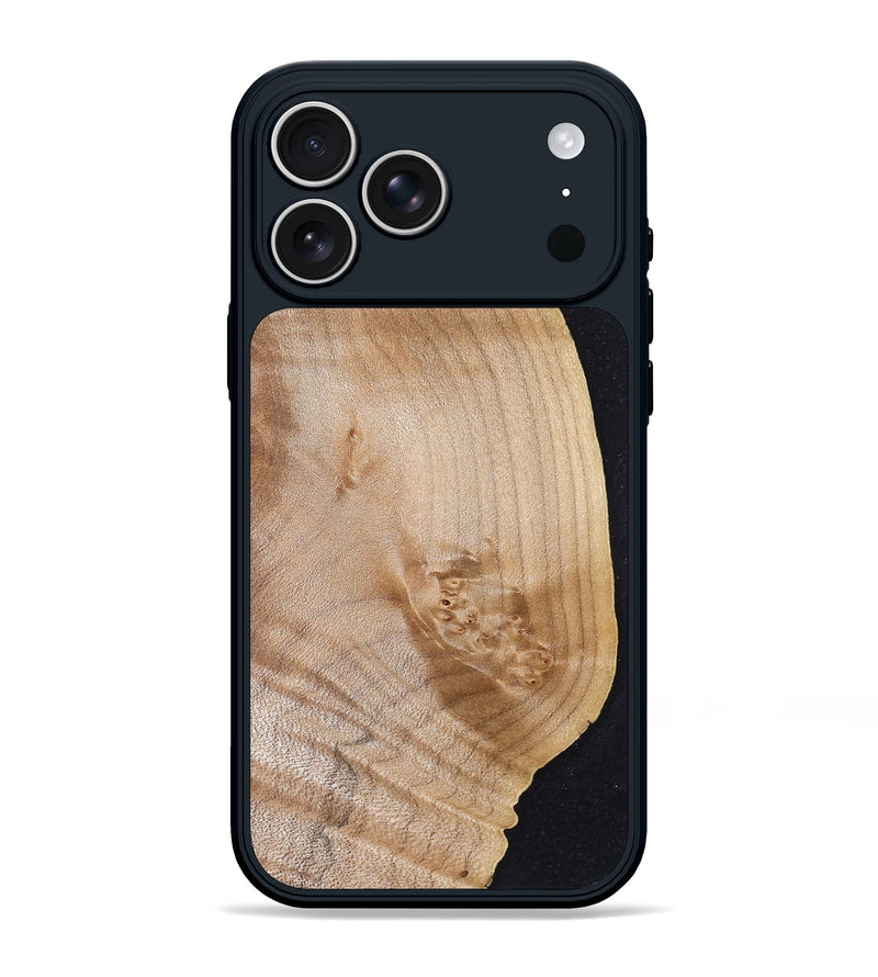 iPhone 17 Pro Max Wood Phone Case - Sharla (Wood Burl, 830820)