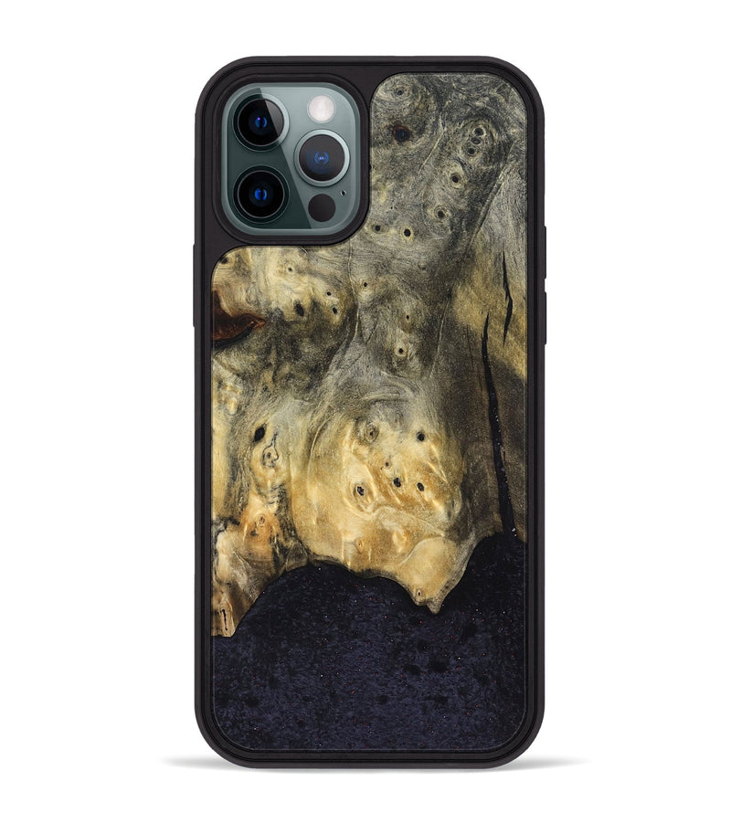 iPhone 12 Pro Max Wood Phone Case - Wilford (Wood Burl, 830821)