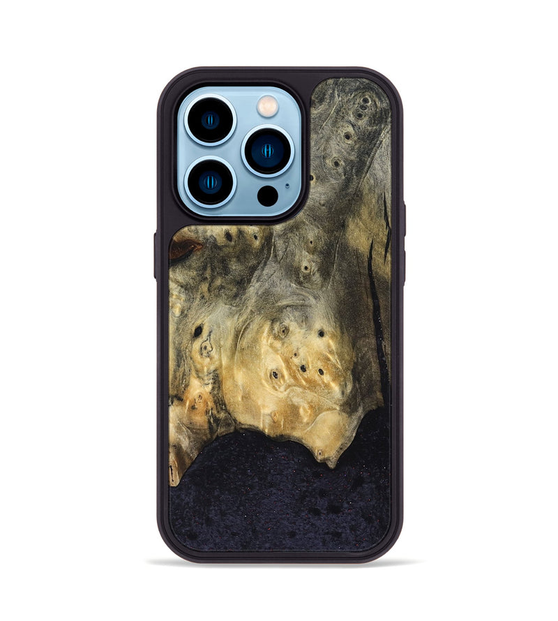 iPhone 14 Pro Wood Phone Case - Wilford (Wood Burl, 830821)