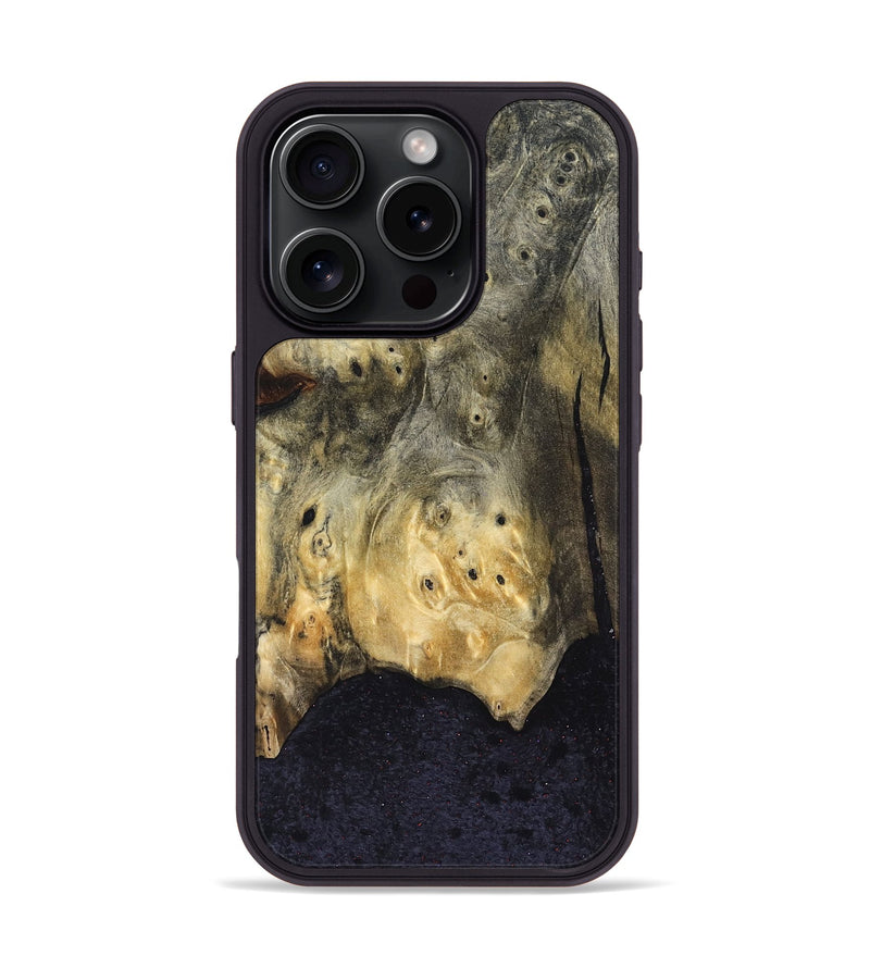 iPhone 16 Pro Wood Phone Case - Wilford (Wood Burl, 830821)
