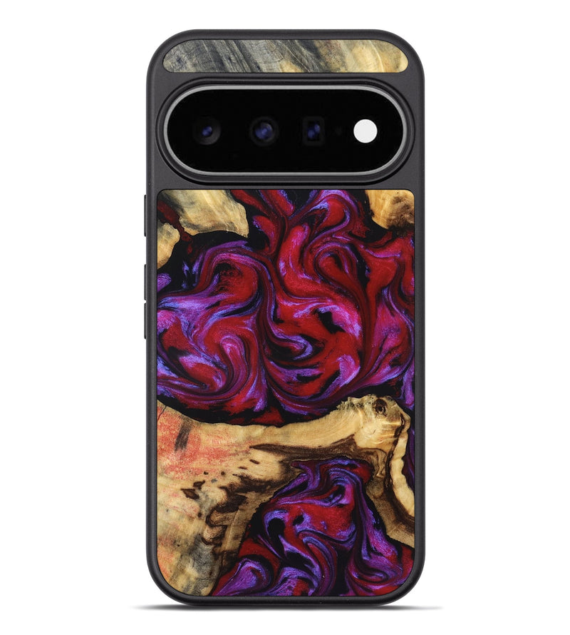 Pixel 11 Pro XL Wood Phone Case - Althea (Red, 830833)