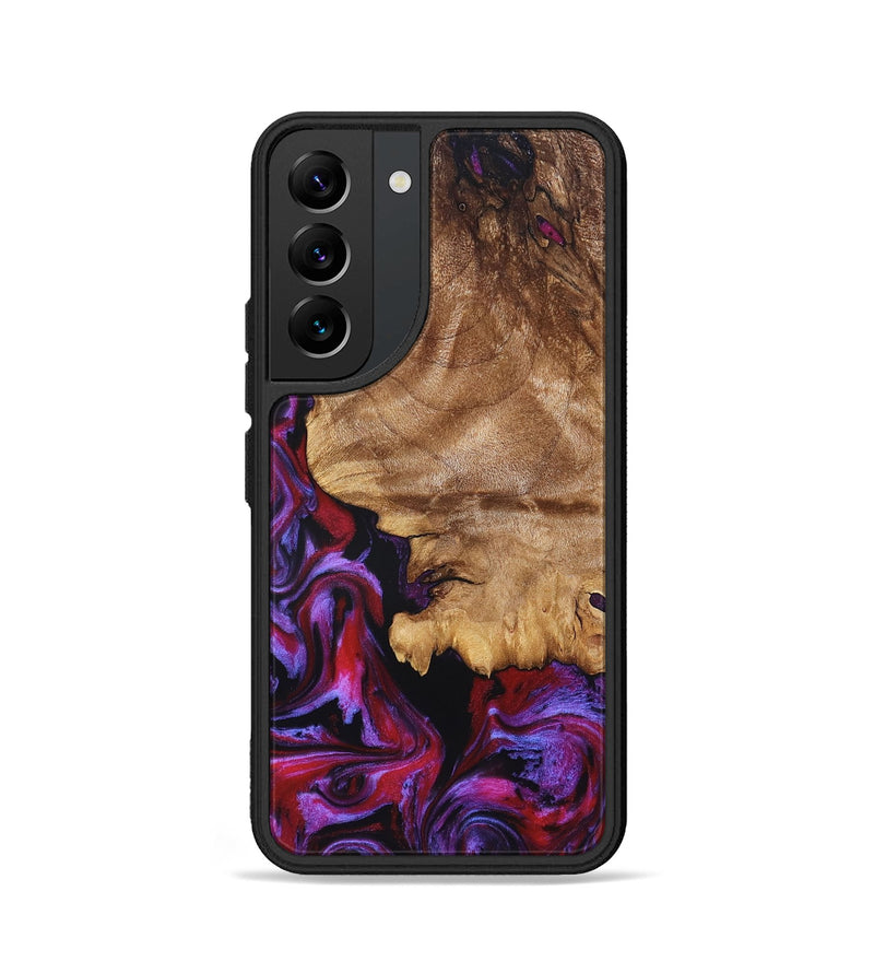 Galaxy S22 Wood Phone Case - Joselyn (Purple, 830834)