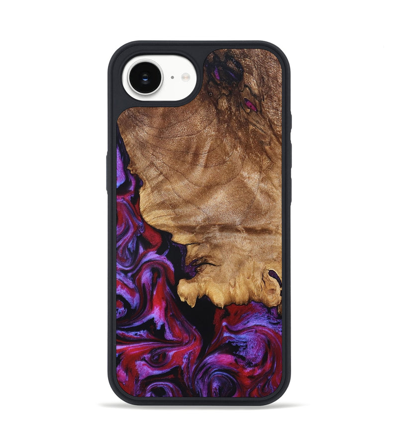 iPhone 16e Wood Phone Case - Joselyn (Purple, 830834)