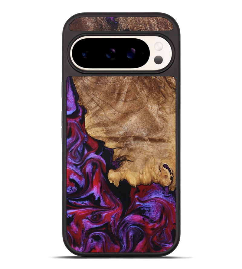 Pixel 9 Pro XL Wood Phone Case - Joselyn (Purple, 830834)