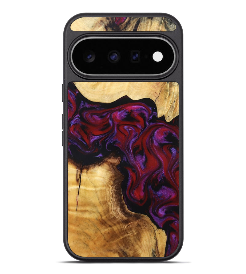 Pixel 11 Pro XL Wood Phone Case - Taniyah (Red, 830835)