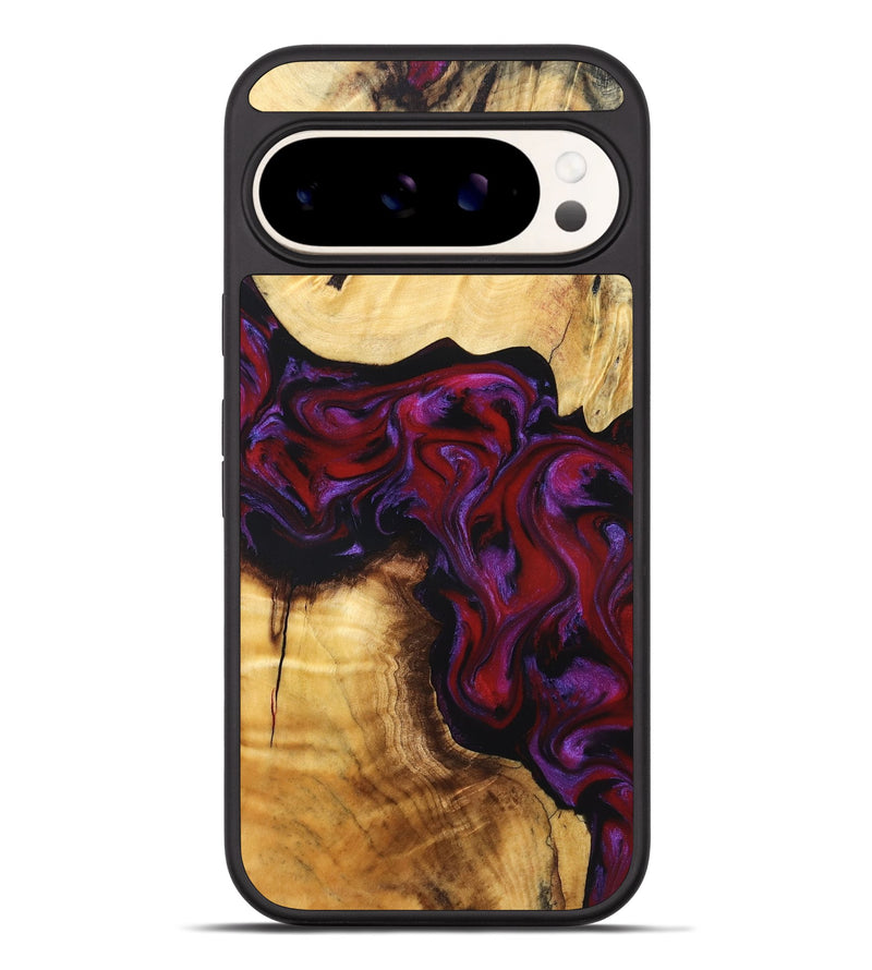 Pixel 9 Pro XL Wood Phone Case - Taniyah (Red, 830835)