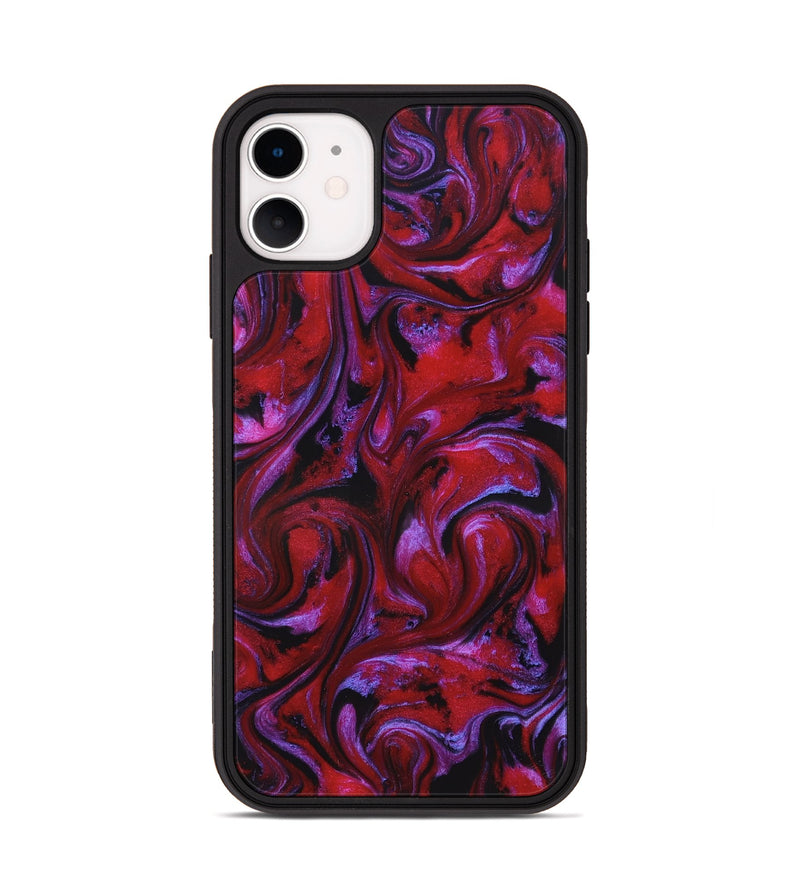 iPhone 11 ResinArt Phone Case - Lilah (Ancient Olive, 830836)