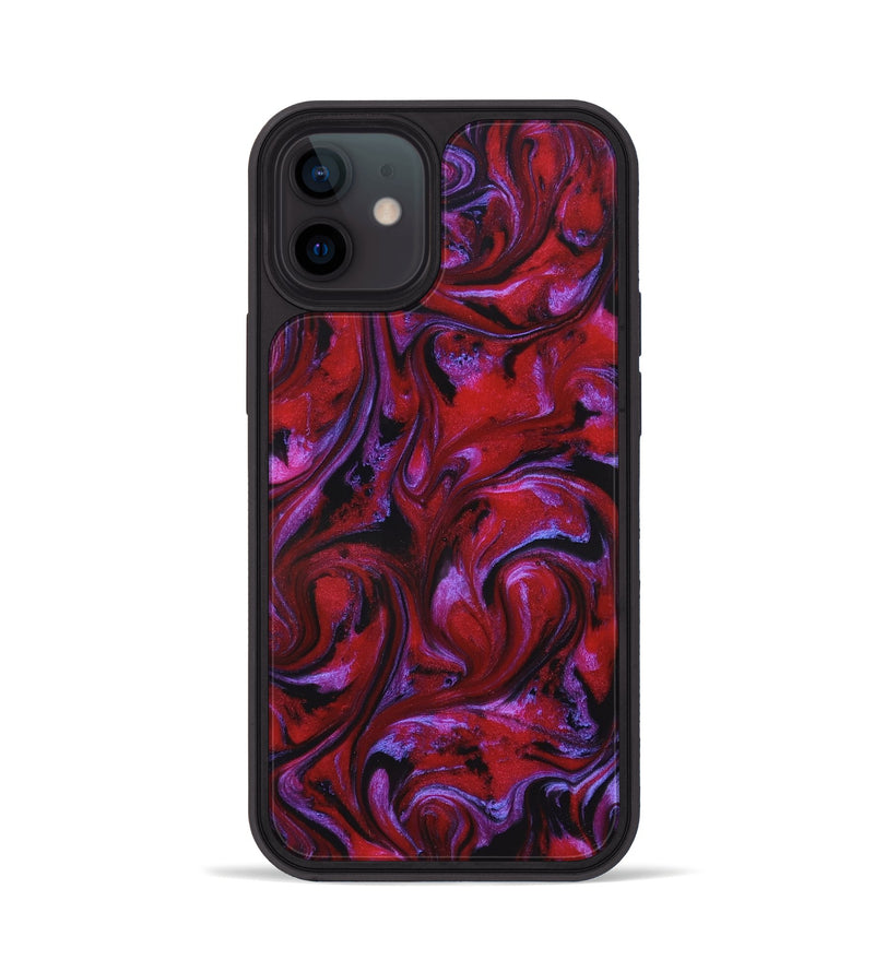 iPhone 12 ResinArt Phone Case - Lilah (Ancient Olive, 830836)