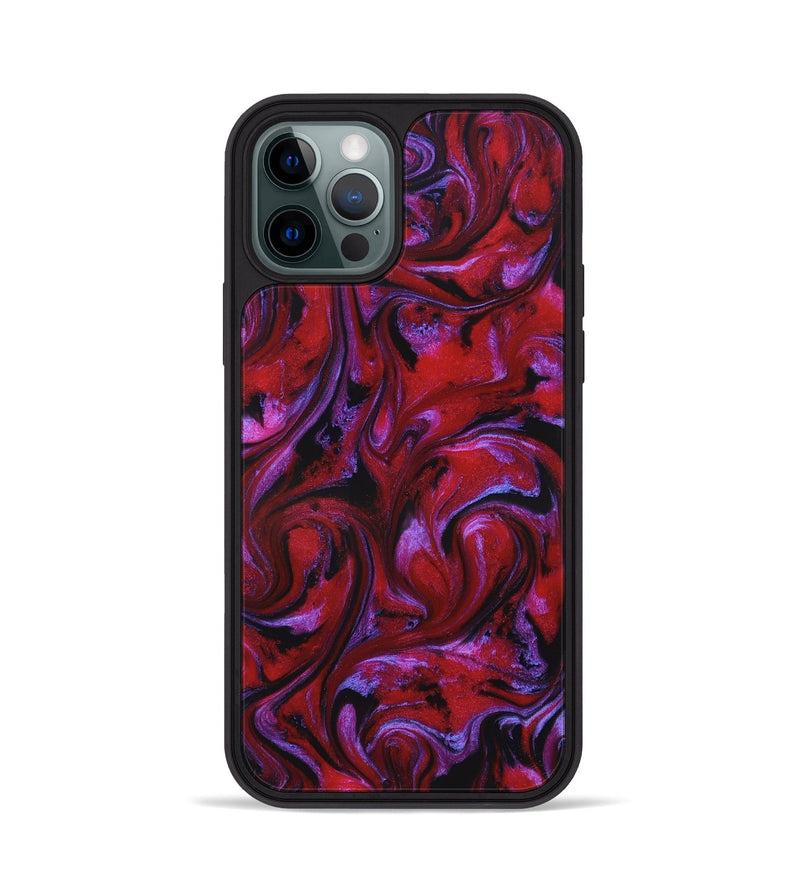 iPhone 12 Pro ResinArt Phone Case - Lilah (Ancient Olive, 830836)