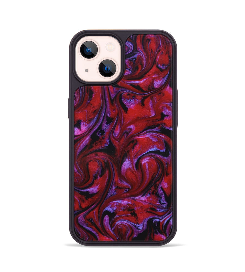 iPhone 14 ResinArt Phone Case - Lilah (Ancient Olive, 830836)