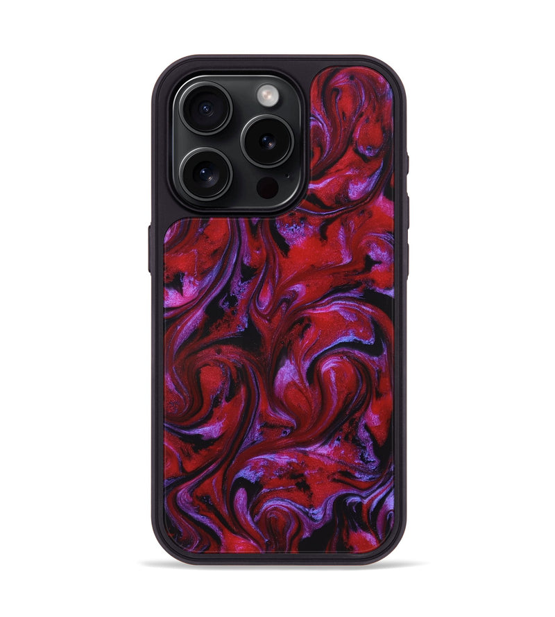 iPhone 15 Pro ResinArt Phone Case - Lilah (Ancient Olive, 830836)
