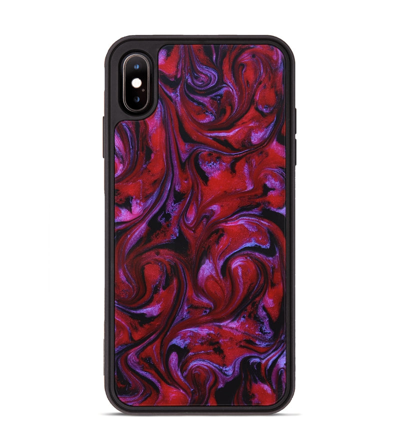 iPhone Xs Max ResinArt Phone Case - Lilah (Ancient Olive, 830836)