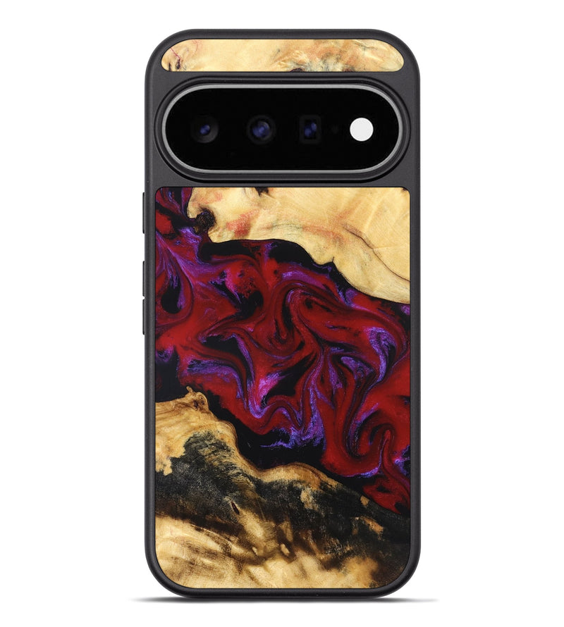 Pixel 11 Pro XL Wood Phone Case - Miley (Red, 830839)