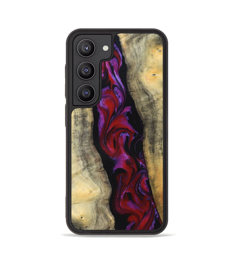 Galaxy S23 Wood Phone Case - Marilee (Red, 830840)