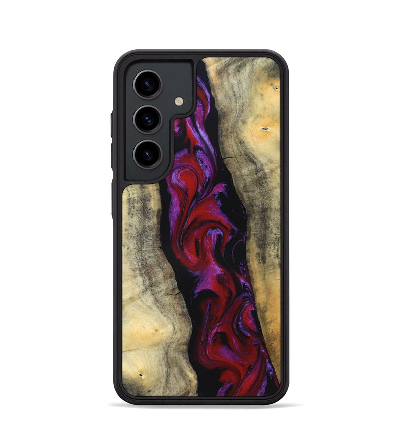 Galaxy S24 Wood Phone Case - Marilee (Red, 830840)