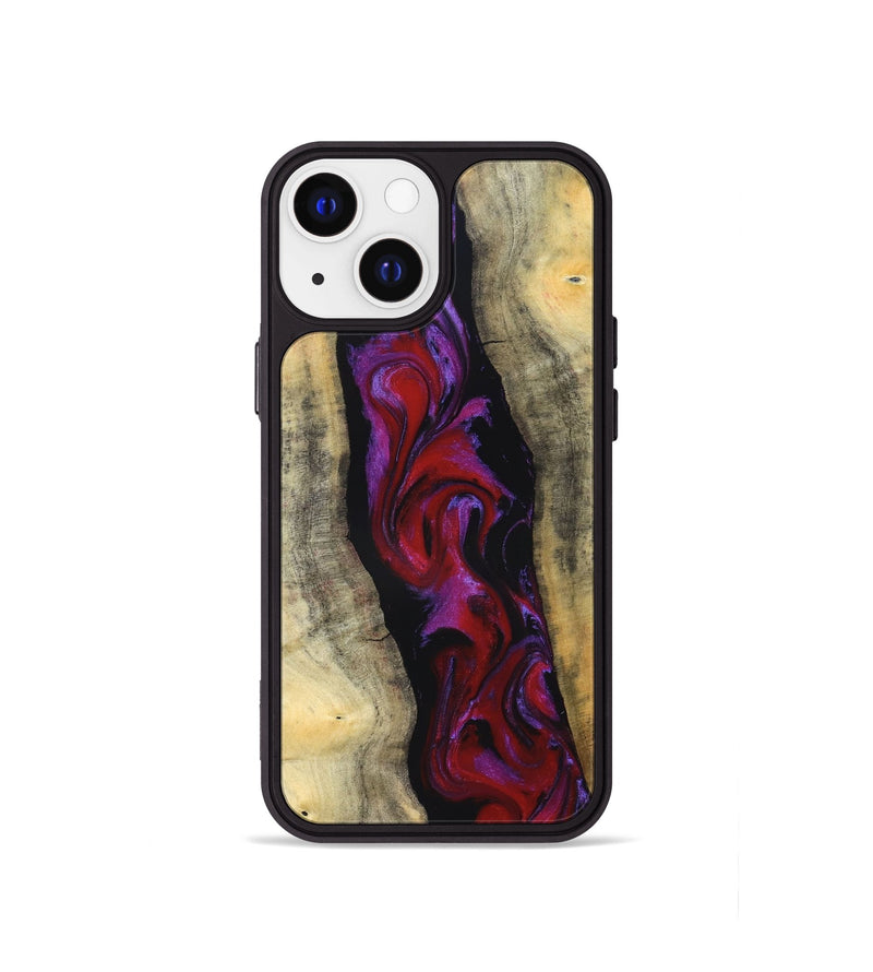 iPhone 13 mini Wood Phone Case - Marilee (Red, 830840)
