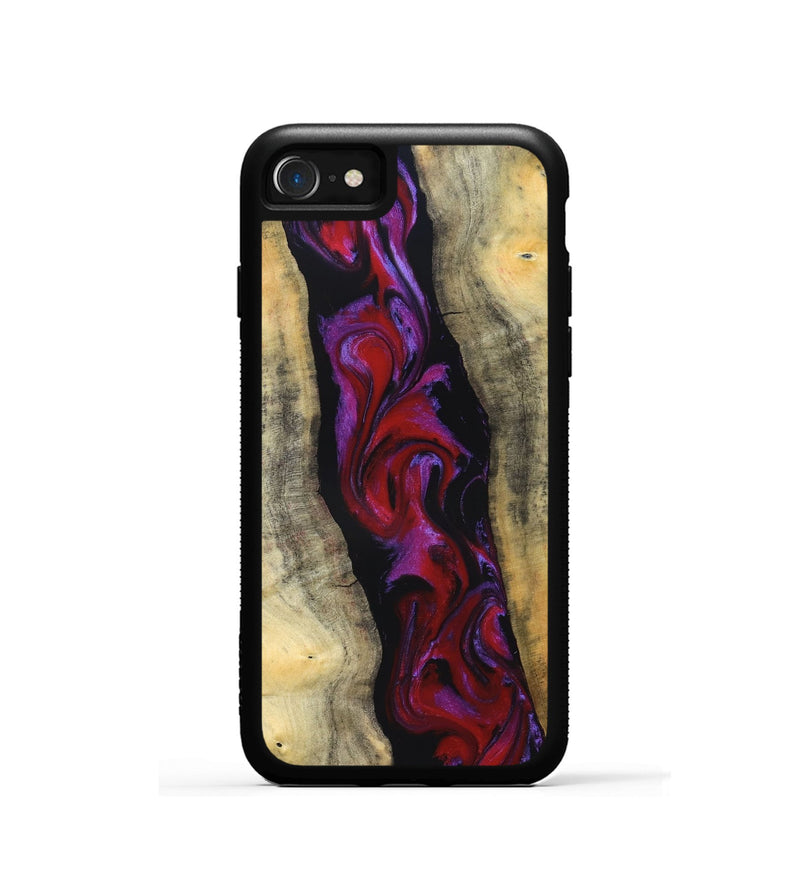 iPhone SE Wood Phone Case - Marilee (Red, 830840)