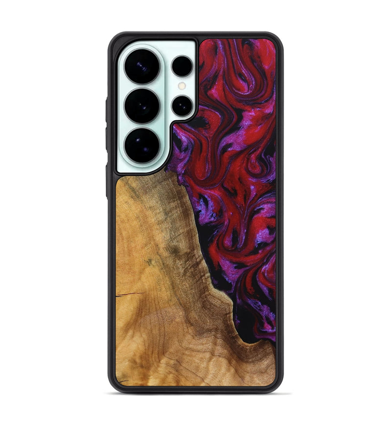 Galaxy S26 Ultra Wood Phone Case - Miles (Red, 830841)