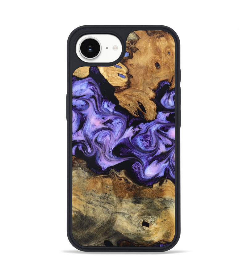 iPhone 17e Wood Phone Case - Lovie (Purple, 830845)