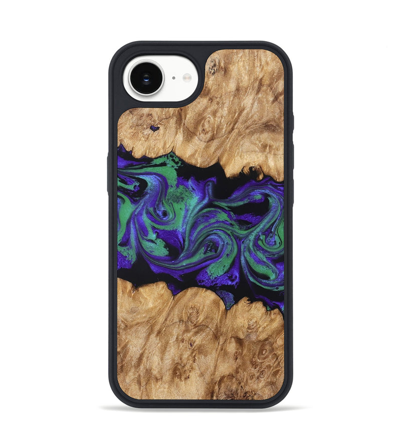 iPhone 16e Wood Phone Case - Daja (Purple, 830846)