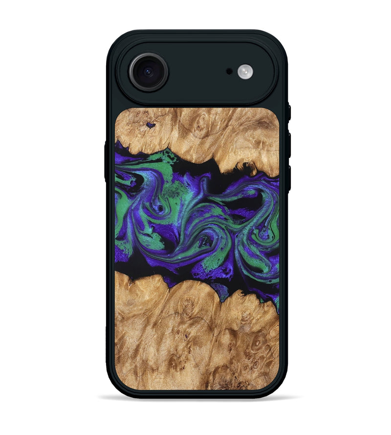 iPhone 17 Air Wood Phone Case - Daja (Purple, 830846)