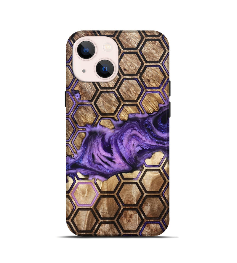 iPhone 13 mini Wood Live Edge Phone Case - Kellan (Pattern, 830861)