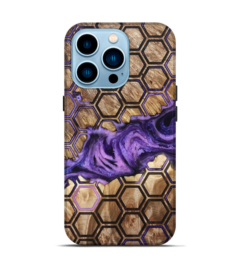 iPhone 14 Pro Wood Live Edge Phone Case - Kellan (Pattern, 830861)