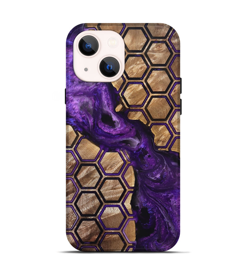 iPhone 14 Wood Live Edge Phone Case - Eulalia (Pattern, 830862)