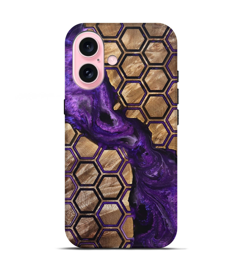 iPhone 17 Wood Live Edge Phone Case - Eulalia (Pattern, 830862)
