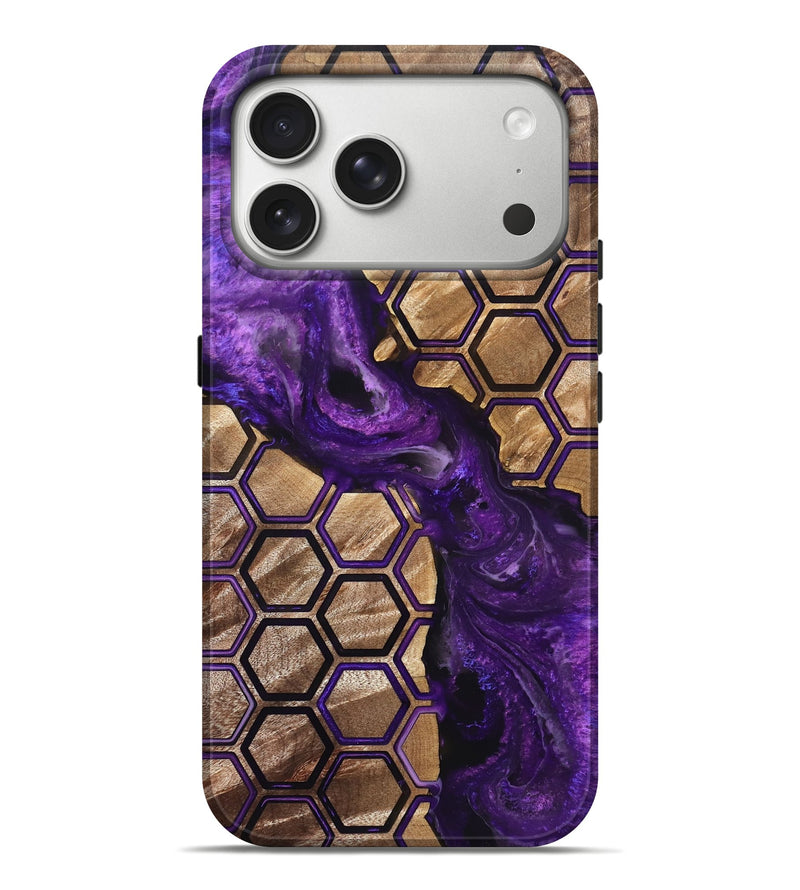 iPhone 17 Pro Max Wood Live Edge Phone Case - Eulalia (Pattern, 830862)