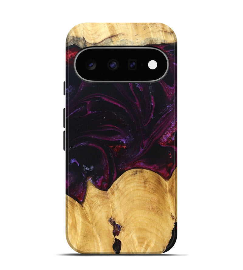 Pixel 11 Wood Live Edge Phone Case - Oaklyn (Purple, 830863)