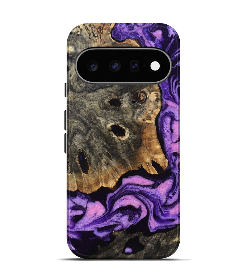 Pixel 11 Wood Live Edge Phone Case - Edison (Purple, 830869)