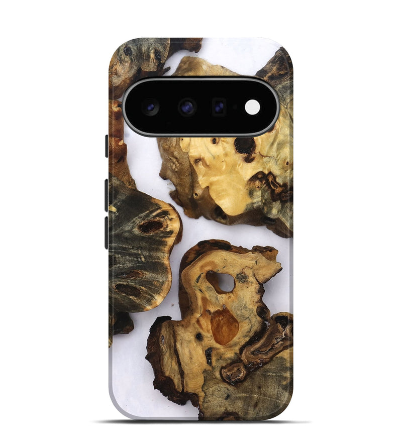 Pixel 11 Wood Live Edge Phone Case - Damon (Clear, 830870)