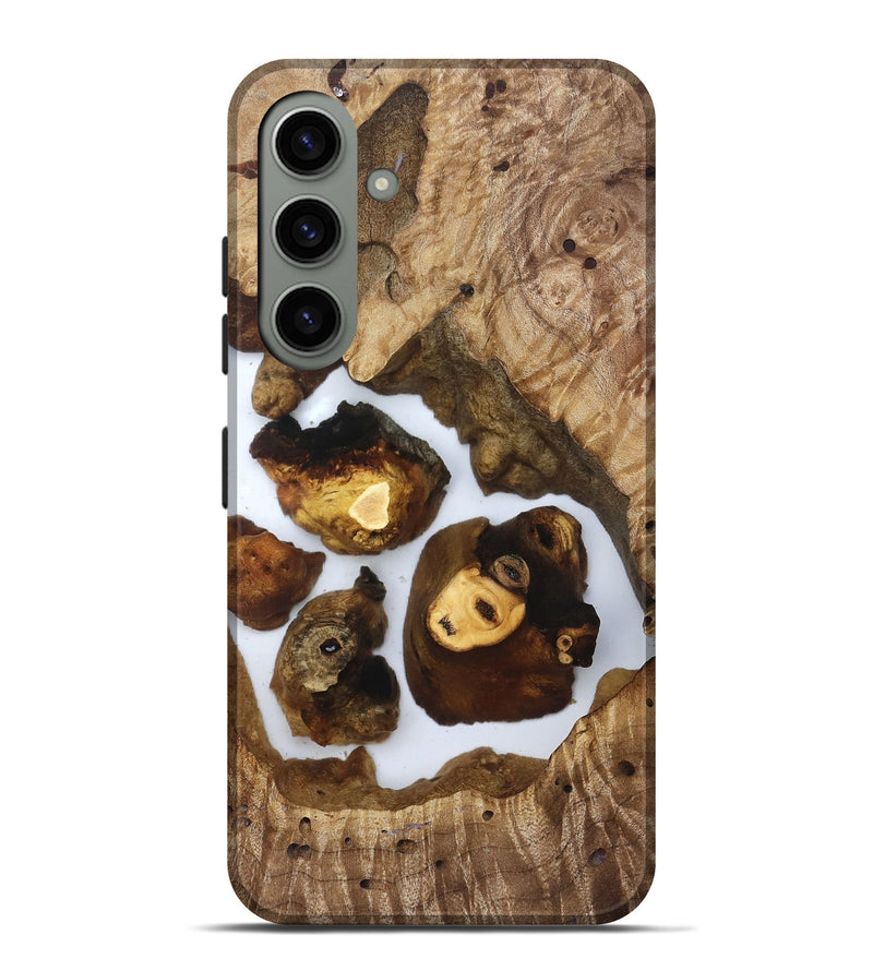Galaxy S24 Plus Wood Live Edge Phone Case - Hildred (Clear, 830874)