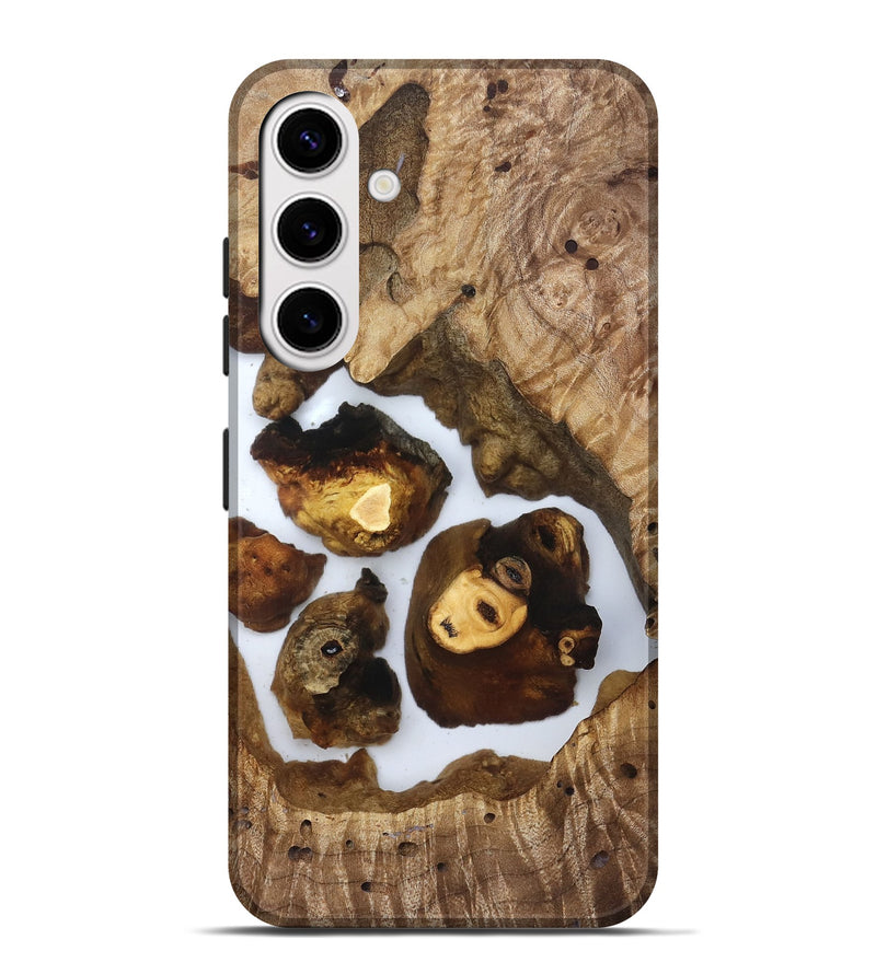 Galaxy S25 Plus Wood Live Edge Phone Case - Hildred (Clear, 830874)