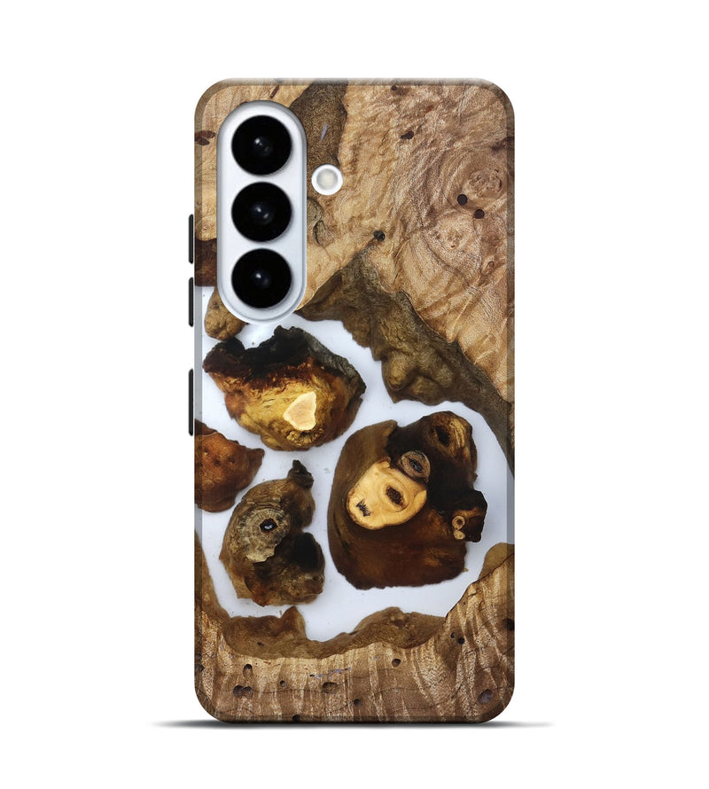 Galaxy S26 Wood Live Edge Phone Case - Hildred (Clear, 830874)