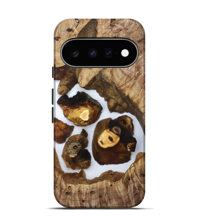 Pixel 11 Wood Live Edge Phone Case - Hildred (Clear, 830874)